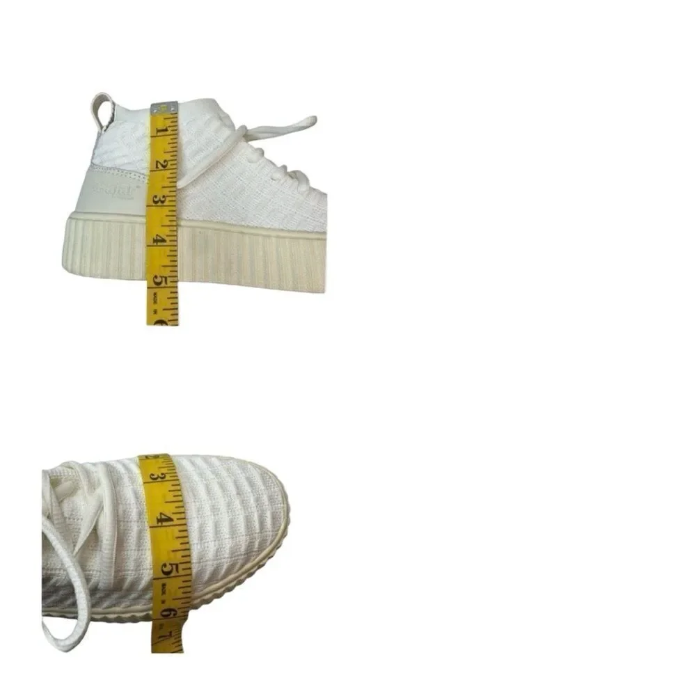 Pajar Cammie White High Top Sport Sneakers Size US 9 9.5 EU 40